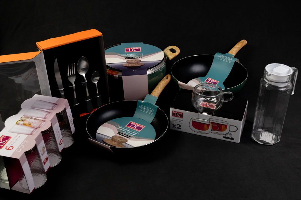 COMBO COCINA + UTENSILIOS + VAJILLA