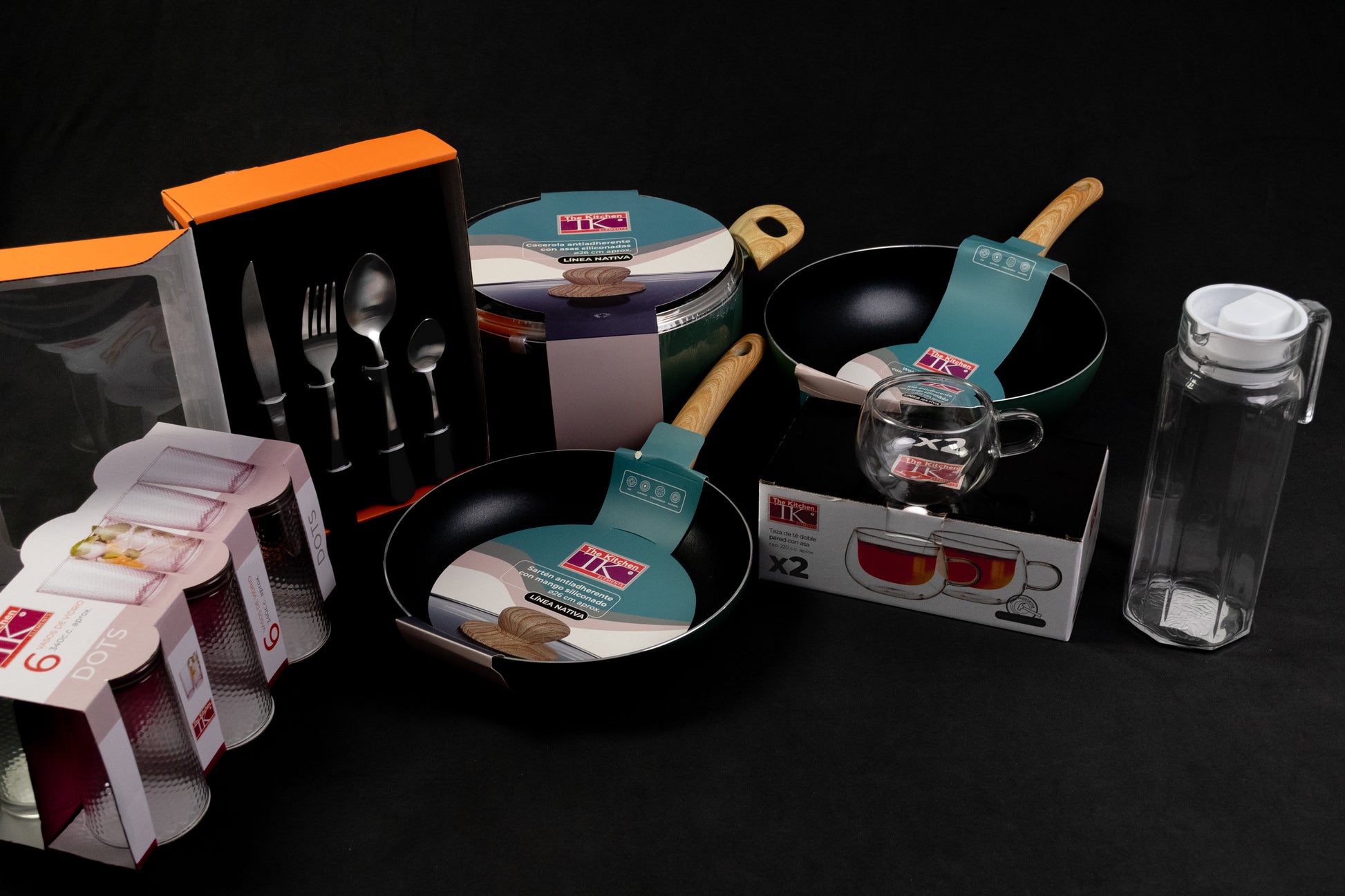 COMBO COCINA + UTENSILIOS + VAJILLA