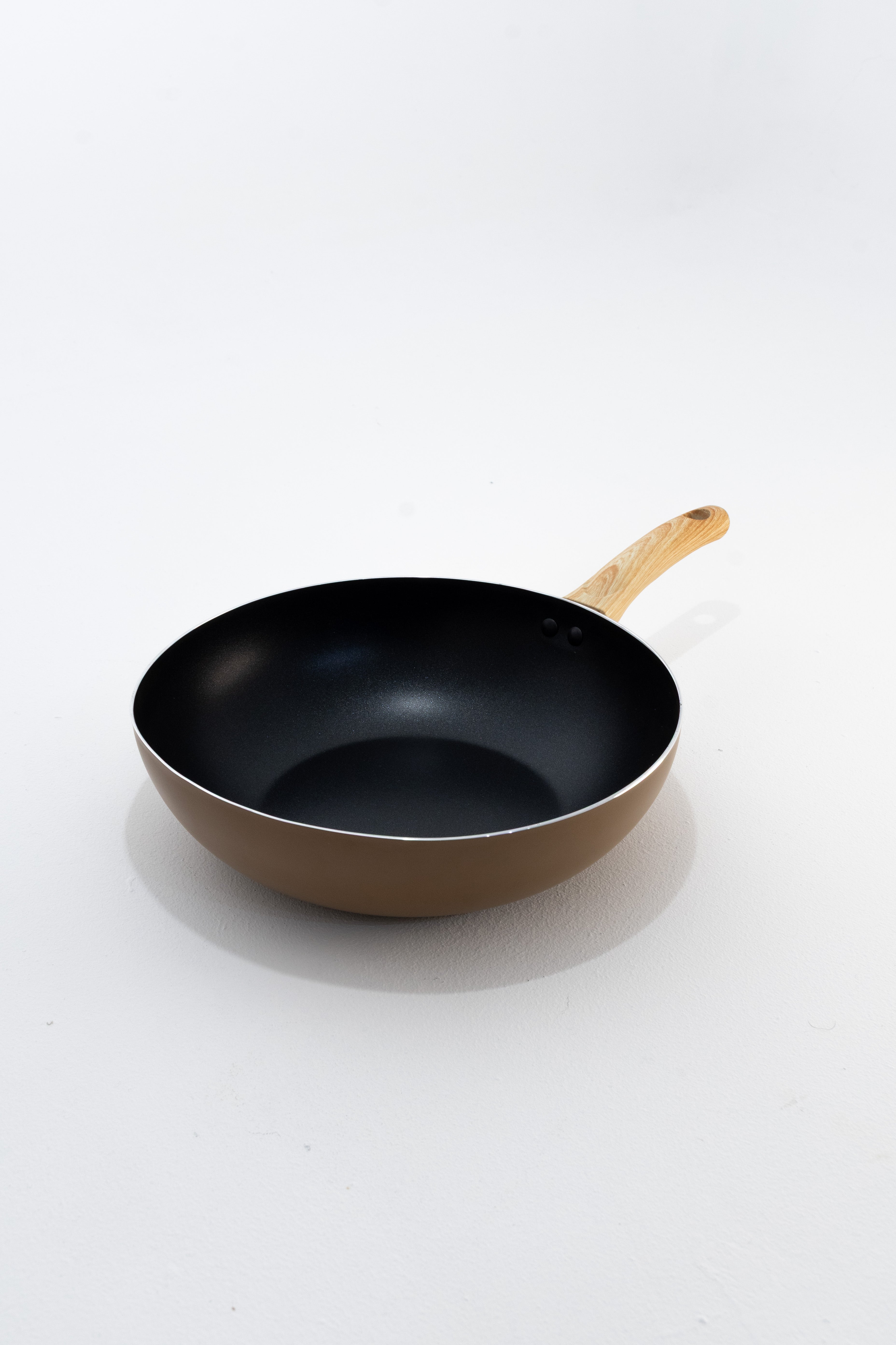 WOK ANTIADHERENTE C/MANGO 28CM