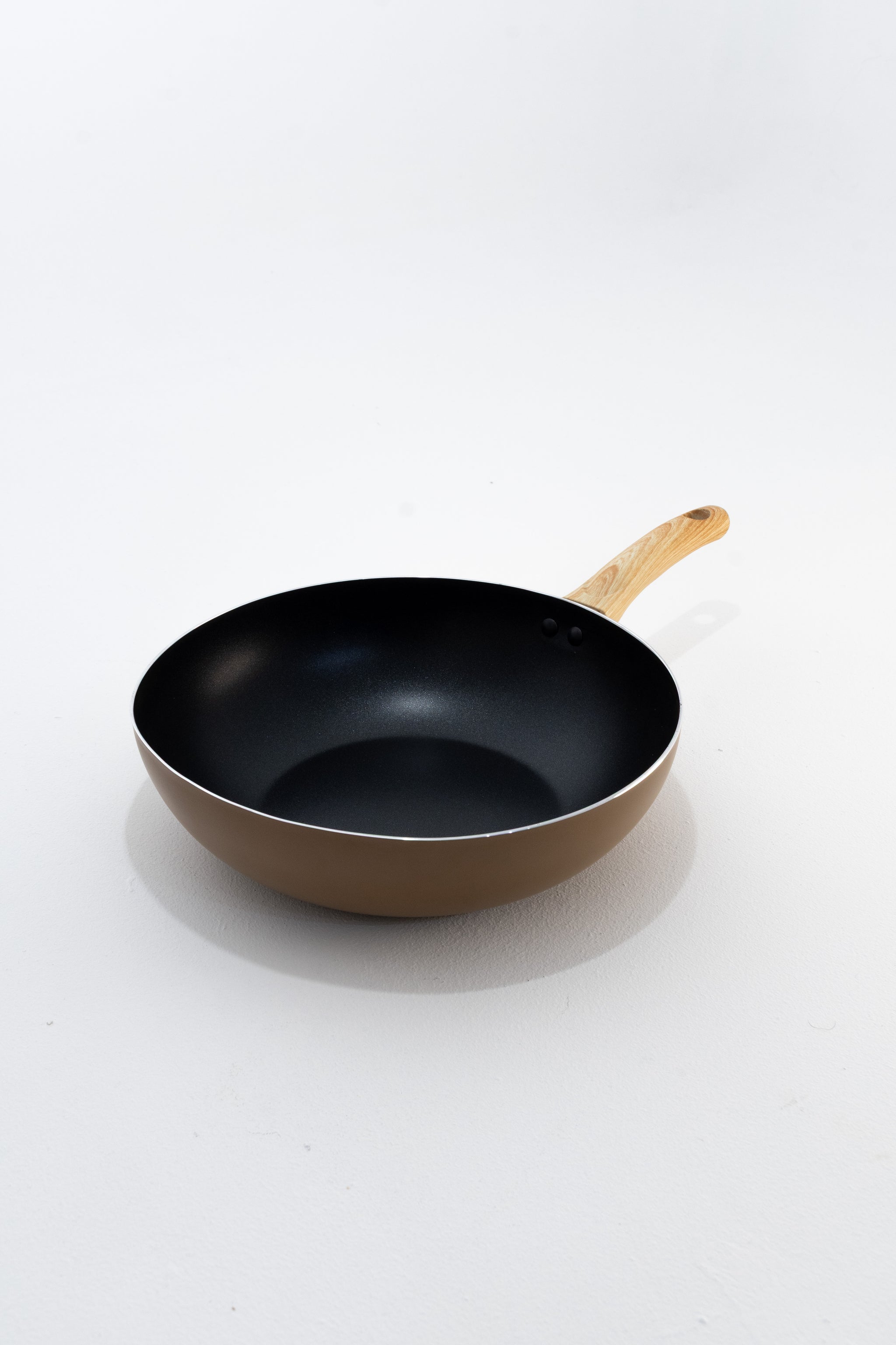 WOK ANTIADHERENTE C/MANGO 28CM
