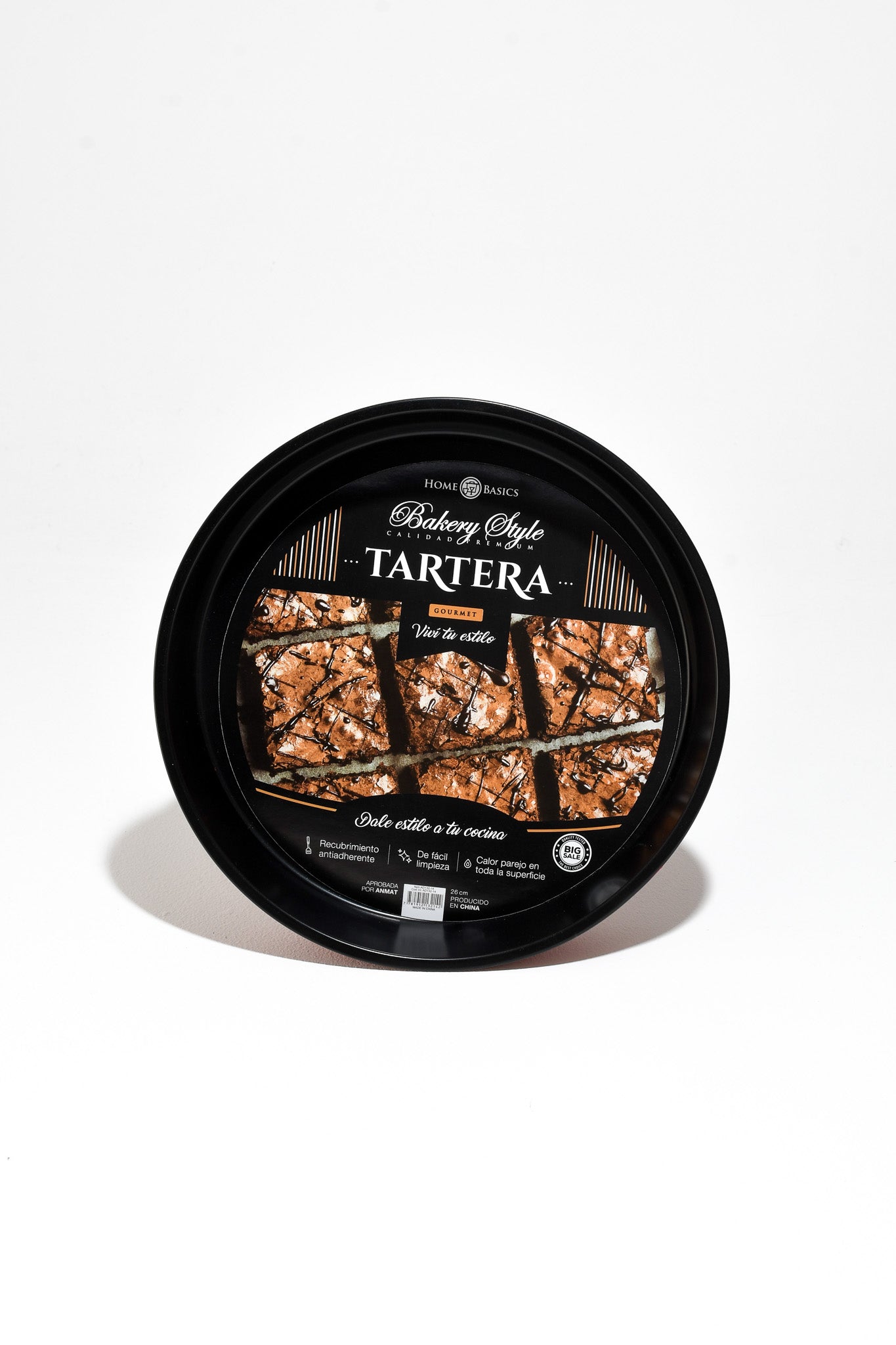 TARTERA ANTIADHERENTE 26x4,5CM