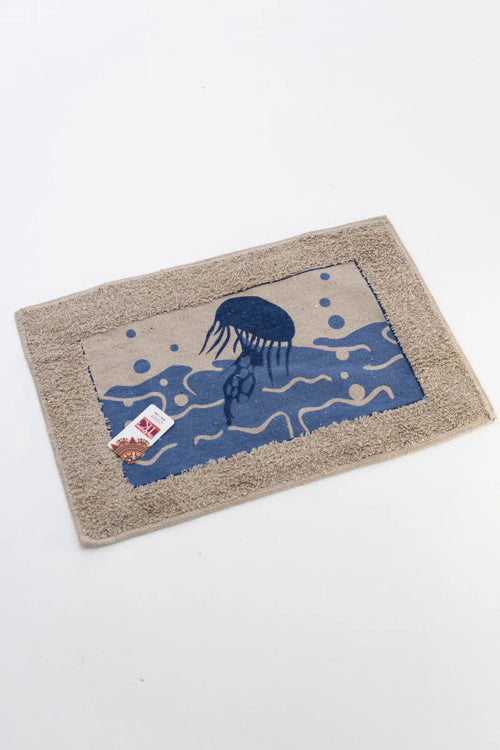 ALFOMBRA DE BAÑO DISEÑO CENTRAL 40X60CM