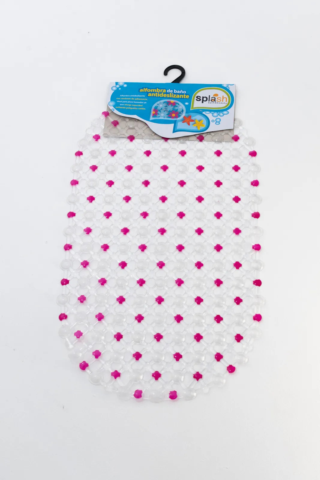 ALFOMBRA DE BAÑO PVC DAMERO 70X37CM