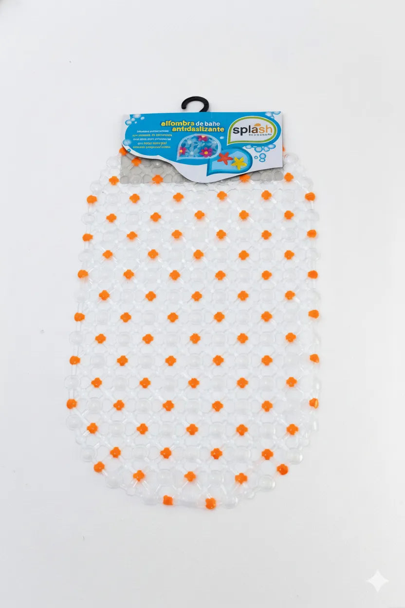 ALFOMBRA DE BAÑO PVC DAMERO 70X37CM