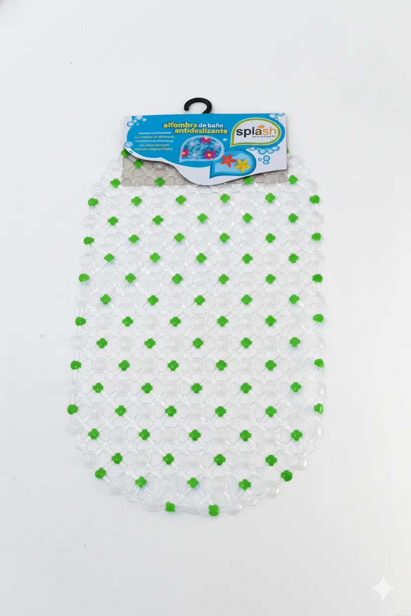 ALFOMBRA DE BAÑO PVC DAMERO 70X37CM