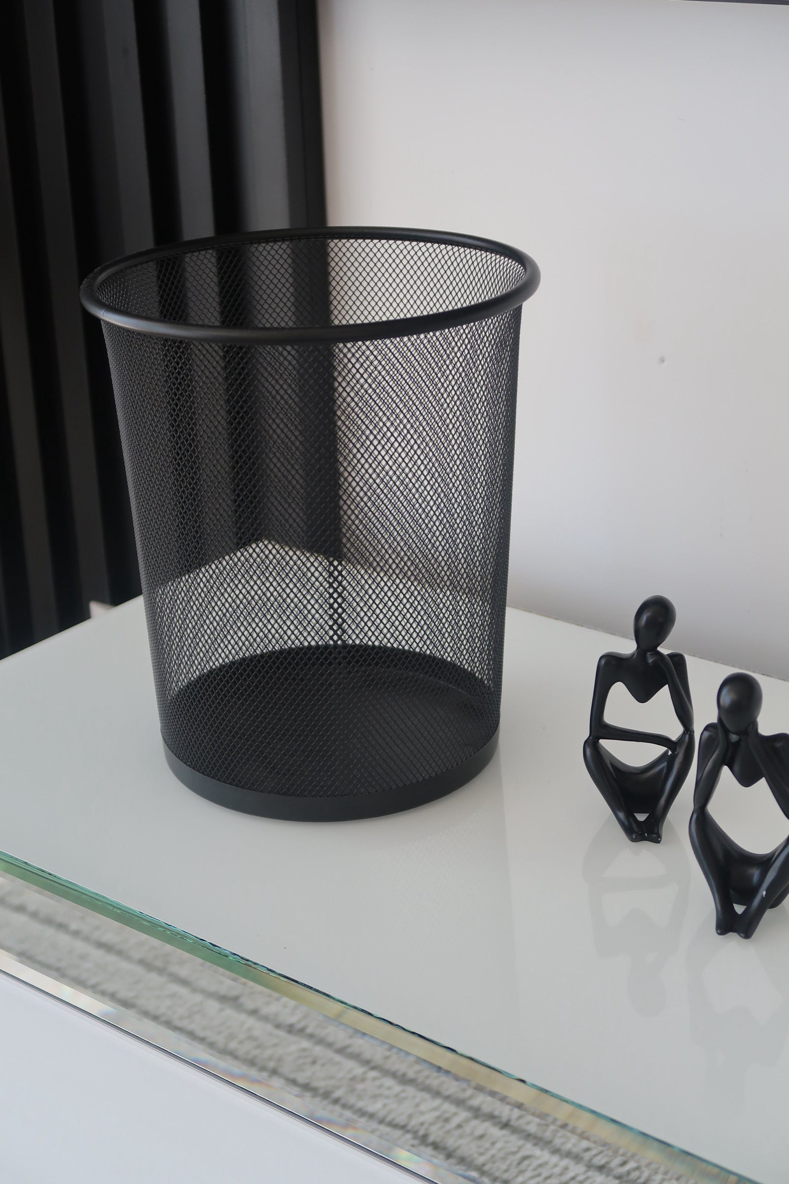 CESTO DE BASURA ACERO 26x23CM