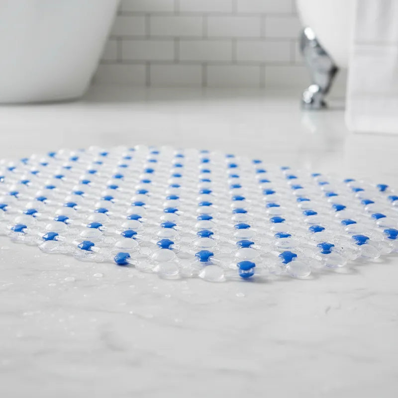 ALFOMBRA DE BAÑO PVC DAMERO 70X37CM