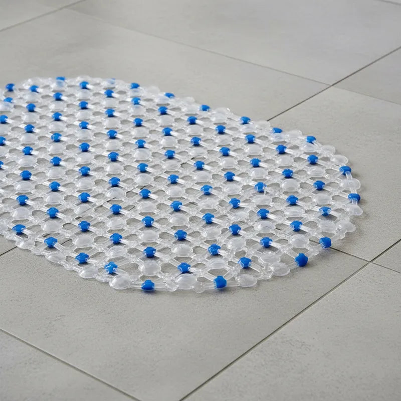 ALFOMBRA DE BAÑO PVC DAMERO 70X37CM